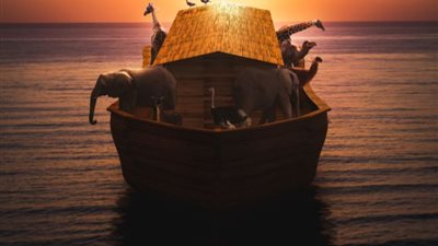 صعدت كل الحــوانات أزواجاً على سفينة سيدنا نوح عليه السلام ، لكن حيــوان واحد لم يصعد ، فما هو؟