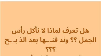 هل يجوز أكل رأس الجمل وهل هو يدفن ولا يباع، وما السبب هل لأن الجمل كلم النبي أو رآه